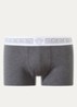 Boxershort met logoband - Zwart