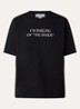 T-shirt met print - Zwart