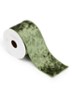 Velvet Satin Wired 3 meter x 70 mm - Mosgroen