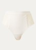 Contour high waisted hipster met kant - Gebroken wit