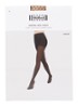 Control Dots panty in 20 denier met stippenprint - Donkerbeige