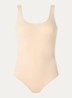Corrigerende body met ronde hals - Beige