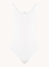 Jamaika body met ronde hals - Wit