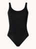 Jamaika stringbody met glanzende finish - Zwart