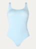 Jamaika stringbody met glanzende finish - Lichtblauw