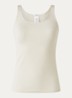 Jamaika tanktop met ronde hals - Ivoor