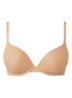 Pure naadloze push-up bh - Beige