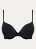 Romantic Net push up bh - Zwart