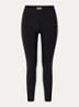 Scuba high waist skinny fit legging met stretch - Antraciet