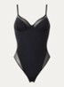 Sheer Opaque body met beugel - Zwart