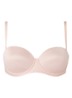 Sheer Touch voorgevormde strapless bh - Lichtroze