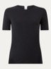 T-shirt met ronde hals - Zwart