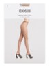 Twenties  netpanty met logoband - Donkerbeige