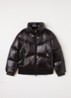 Aliquippa puffer jack met quilt patroon - Zwart