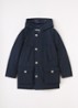 Arctic gewatteerde parka met donsvulling - Blauw