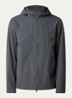 Softshell jack met capuchon - Donkergrijs