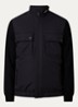 Softshell jack met ritszakken - Zwart