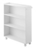 Tower boekenkast 70 cm - Wit