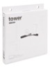 Tower hoekplank 22 cm - Wit