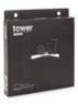Tower hoekplank 22 cm - Zwart