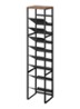 Tower wijnrek 16 flessen - Zwart