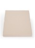 Hoeslaken van katoensatijn 300TC, hoekhoogte 30 cm - Donkerbeige