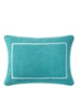 Croisière Strand sierkussen 40 x 30 cm - Turquoise