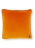 Divan sierkussenhoes van fluweel - Orange
