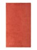 Nature Amande badlaken - 550 gr/m2 - Oranjerood
