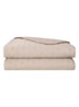 Triomphe bedsprei van katoensatijn - Beige