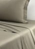 Triomphe laken van katoensatijn 310TC - Khaki