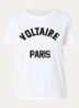 Alys T-shirt met logoborduring - Wit