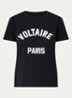 Alys T-shirt met logoborduring - Zwart