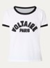 Alys T-shirt met logoborduring - Wit