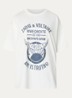 Berry T-shirt met strass - Wit