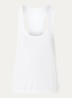 Bianca tanktop met stretch - Wit
