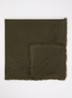 Stevie sjaal van kasjmier met strass 90 x 90 cm - Mosgroen