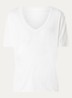 Tommer T-shirt met borduring - Wit