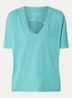 Tommer T-shirt met borduring - Zeegroen