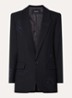 Vival blazer met strass en klepzakken - Donkerblauw