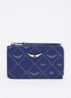 ZV pasjeshouder met logoprint - Royalblauw