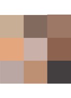 Mini Eye Shadow Palette - travel size oogschaduw palette - Sultry Eye