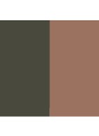 Dual-Ended Long Wear Cream Shadow Stick - oogschaduwstick - Gilded Green / Café
