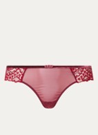 String Simone Perele Stiletto - Taille FR 3/4 - Noir Chair - Neuf Avec Étiquettes